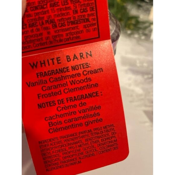 Bath & Body Works Christmas Holiday Winter Scented Room Sprays X 2 - Picture 8 of 8